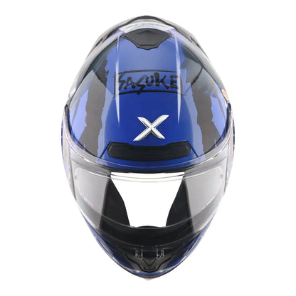 AXOR Saber Sasuke Blue Black Full Face Helmet
