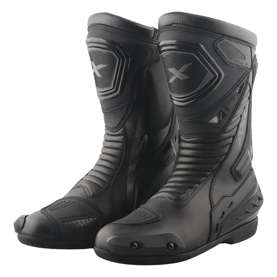 Axor Slip Stream Pro 8 Black Black Riding Gears Boots
