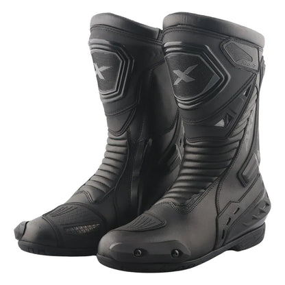 Axor Slip Stream Pro 8 Black Black Riding Gears Boots