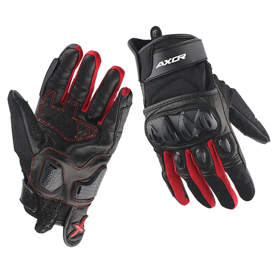 Axor Viper Black Black Gloves Riding Gears