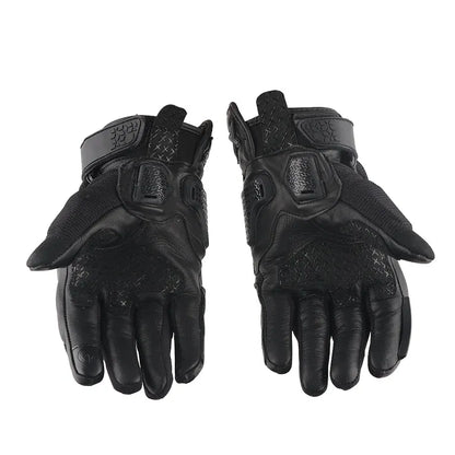 Axor Viper Black Black Gloves Riding Gears