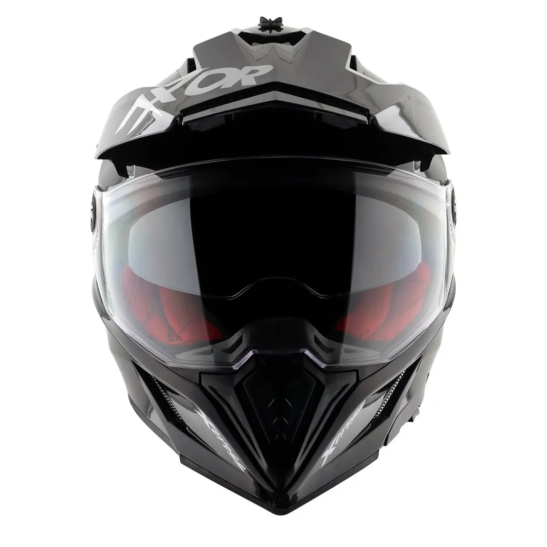 AXOR X Cross Sc Black Red Off Road Helmet