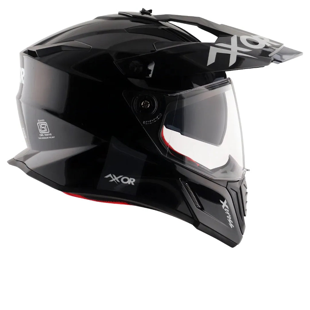 AXOR X Cross Sc Black Red Off Road Helmet