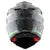 AXOR X Cross Flash Dual Visor Cool Grey Green Off Road Helmet