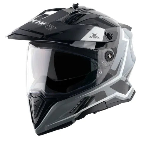 AXOR X Cross Nardo Grey Black Off Road Helmet