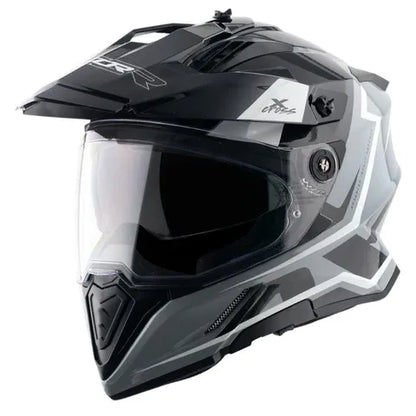 AXOR X Cross Nardo Grey Black Off Road Helmet