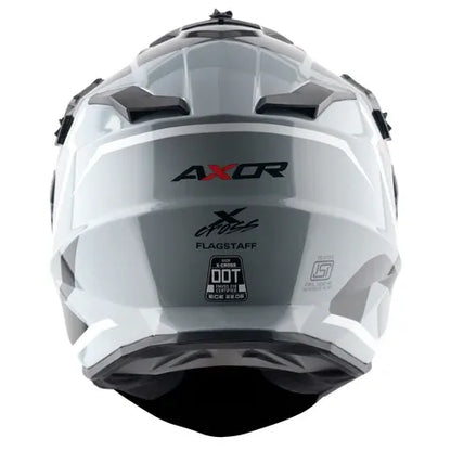 AXOR X Cross Nardo Grey Black Off Road Helmet