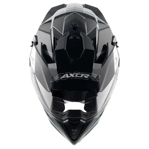 AXOR X Cross Nardo Grey Black Off Road Helmet
