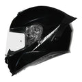 AXXIS 109Bsv Eagle Sv Solid A1 Gloss Black Full Face Helmet