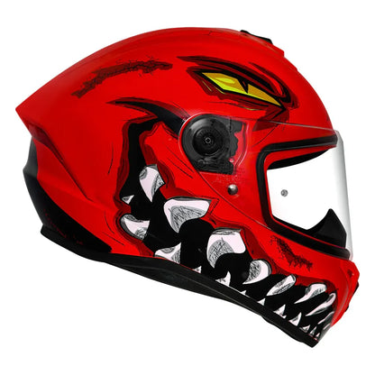 AXXIS 112C Draken S Forza A5 Gloss Red Full Face Helmet