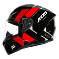 AXXIS 117D Seg Dot Squame A5 Red Full Face Helmet