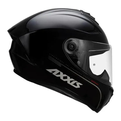 AXXIS Draken Solid A11 Gloss Black Full Face Helmet