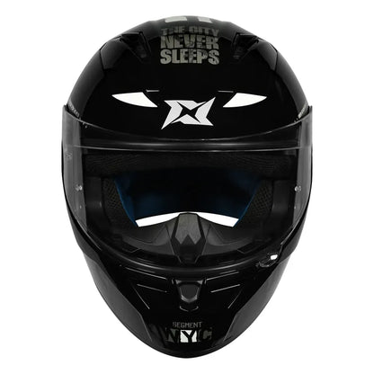 AXXIS Ff117B Segment Nyc B5 Fluor Gloss Full Face Helmet