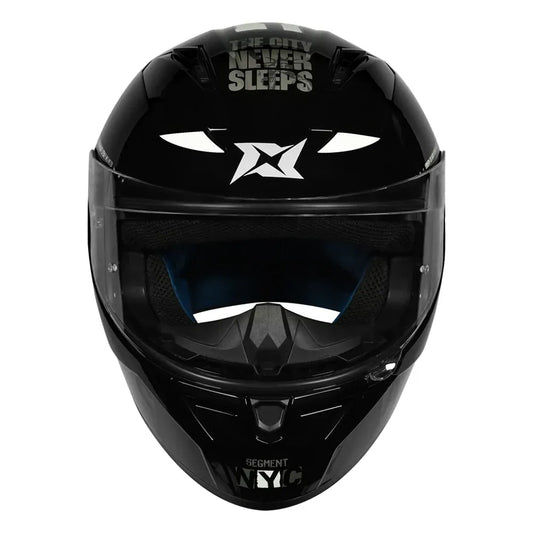 AXXIS Ff117B Segment Nyc B5 Fluor Gloss Full Face Helmet