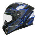 AXXIS Seg Dot Mad B2 Matt Grey Full Face Helmet