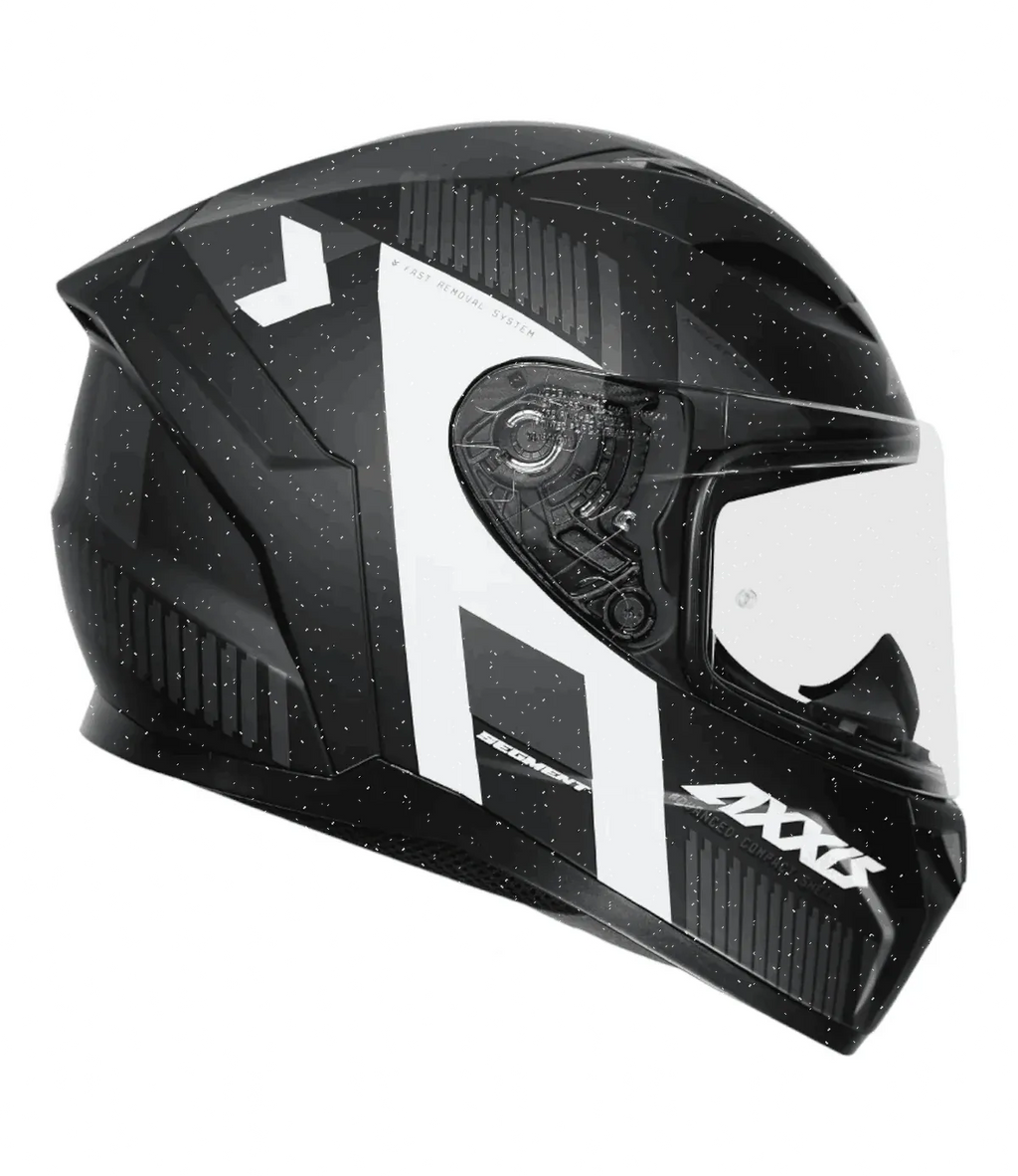 AXXIS Seg Selector A2 Matt White Full Face Helmet
