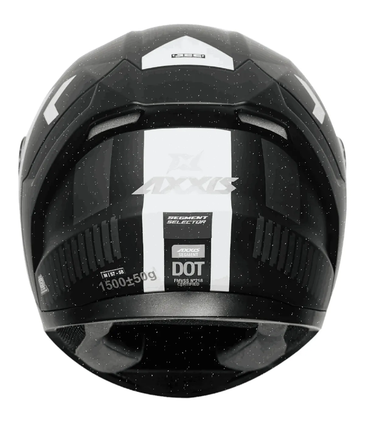 AXXIS Seg Selector A2 Matt White Full Face Helmet