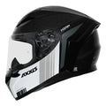 AXXIS Seg Udyr B2 Gloss Black White Full Face Helmet
