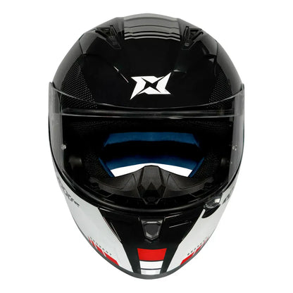 AXXIS Seg Udyr B4 Gloss Red Full Face Helmet