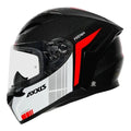 AXXIS Seg Udyr B5 Gloss Black Red Full Face Helmet