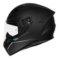 AXXIS Segment Solid Matt Black Full Face Helmet