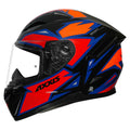 AXXIS Axxs Seg Dot Mad B5 Gloss Red Full Face Helmet