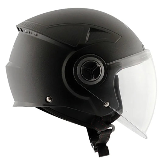 VEGA Blaze Black Half Face Helmet