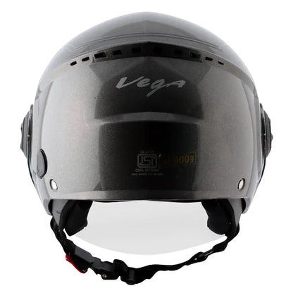 VEGA Blaze Dx Anthracite Half Face Helmet