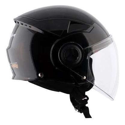 VEGA Blaze Dx Black Half Face Helmet