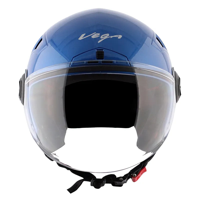 VEGA Blaze Dx Blue Half Face Helmet