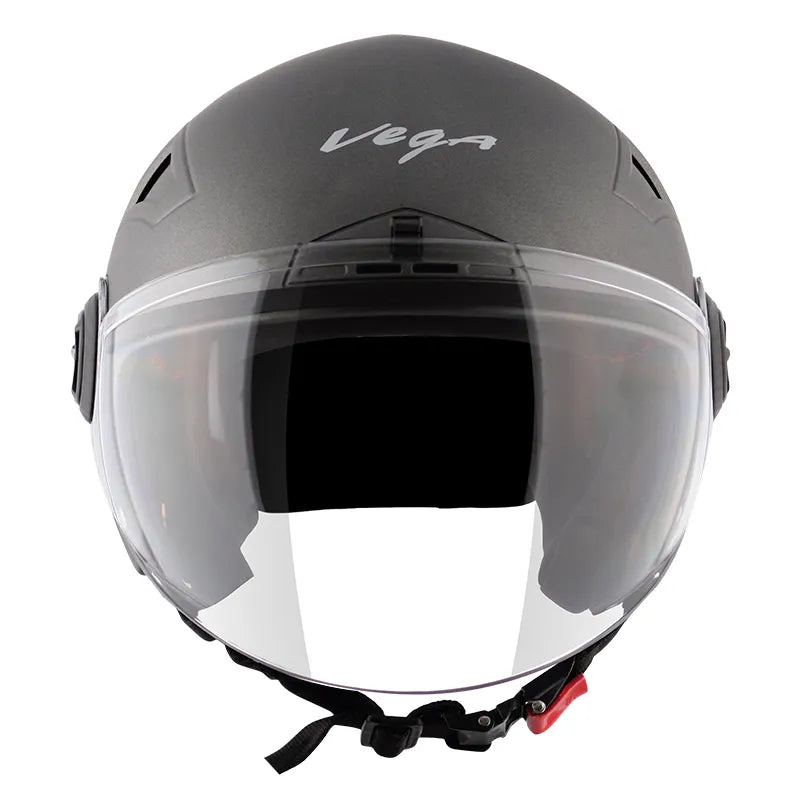 VEGA Blaze Dx Dull Anthracite Half Face Helmet
