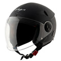 VEGA Blaze Dx Dull Black Half Face Helmet