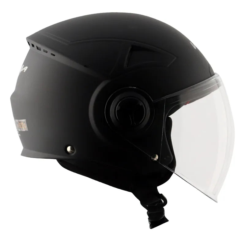 VEGA Blaze Dx Dull Black Half Face Helmet