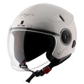 VEGA Blaze Dx White Half Face Helmet