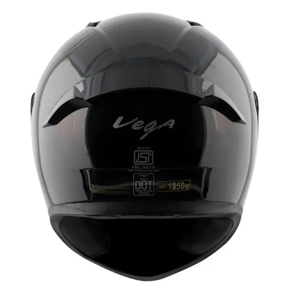 VEGA Bolt Black Full Face Helmet