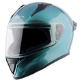 VEGA Bolt Dx Dual Tone Aqua Blue Full Face Helmet