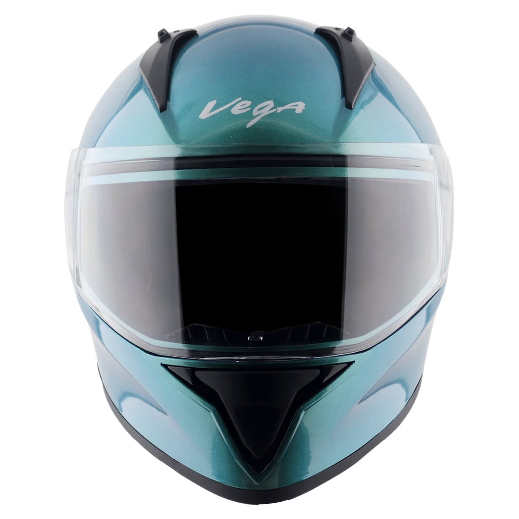 VEGA Bolt Dx Dual Tone Aqua Blue Full Face Helmet