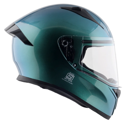 VEGA Bolt Dx Dual Tone Aqua Blue Full Face Helmet