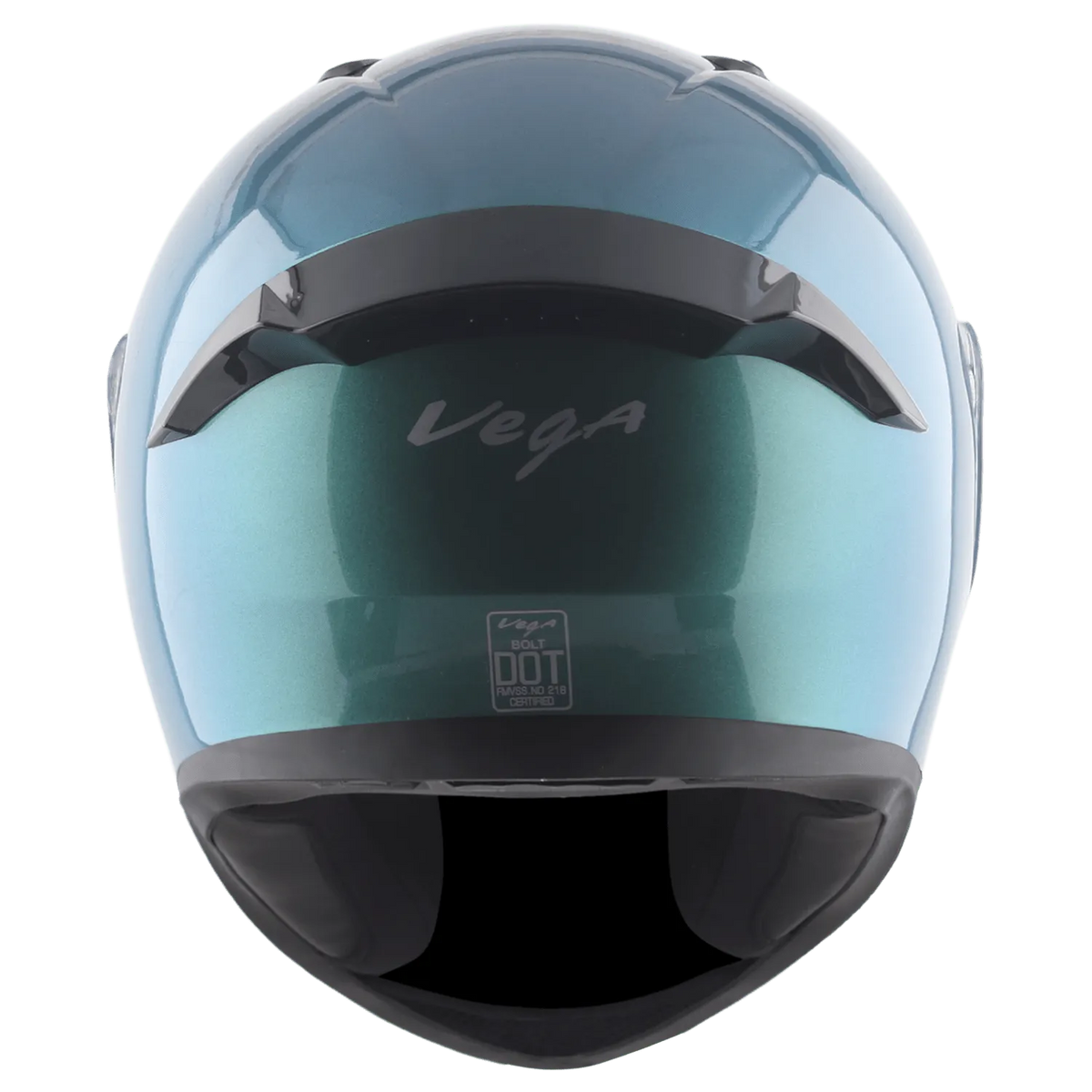 VEGA Bolt Dx Dual Tone Aqua Blue Full Face Helmet