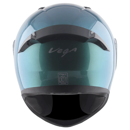 VEGA Bolt Dx Dual Tone Aqua Blue Full Face Helmet