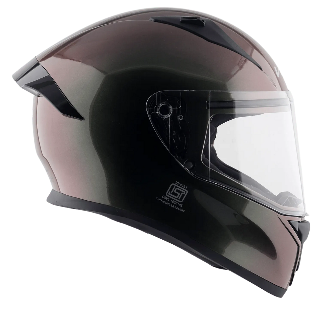 VEGA Bolt Dx Dual Tone Forest Green Full Face Helmet