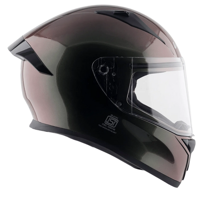 VEGA Bolt Dx Dual Tone Forest Green Full Face Helmet