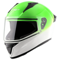 VEGA Bolt Dx Dual White Green Full Face Helmet