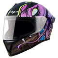 VEGA Bolt Dx Game Changer Black Pink Full Face Helmet