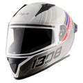 Vega Bolt Dx Southpaw White Grey Full Face Helmet