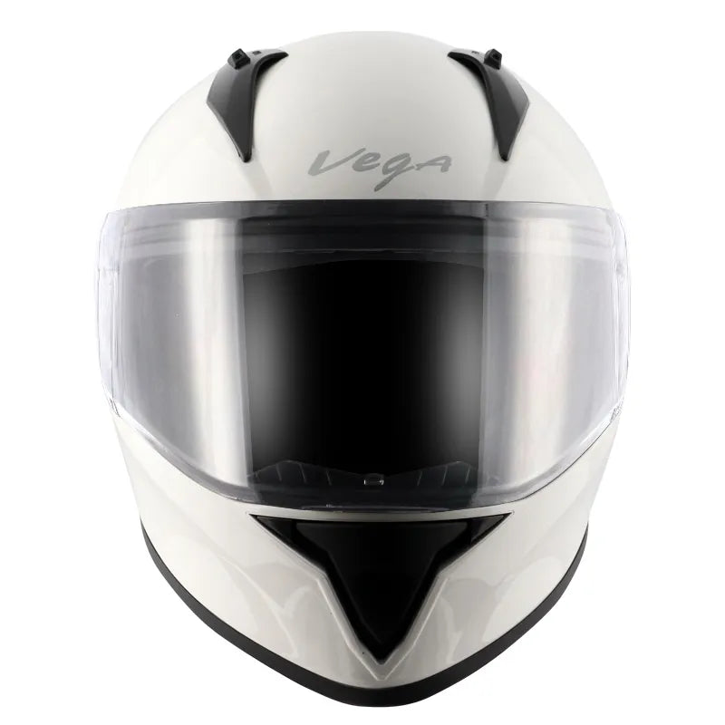 VEGA Bolt White Full Face Helmet