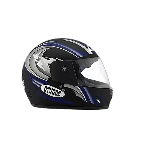 STUDDS Bravo Devil Matt Black N1 Full Face Helmet