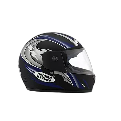 STUDDS Bravo Devil Matt Black N1 Full Face Helmet