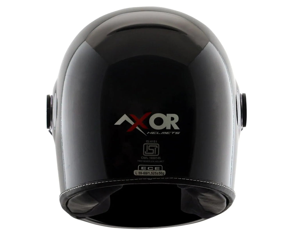AXOR Brute Black Full Face Helmet