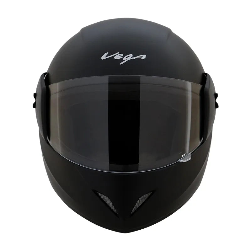 VEGA Buds Dx Dull Black Half Face Helmet